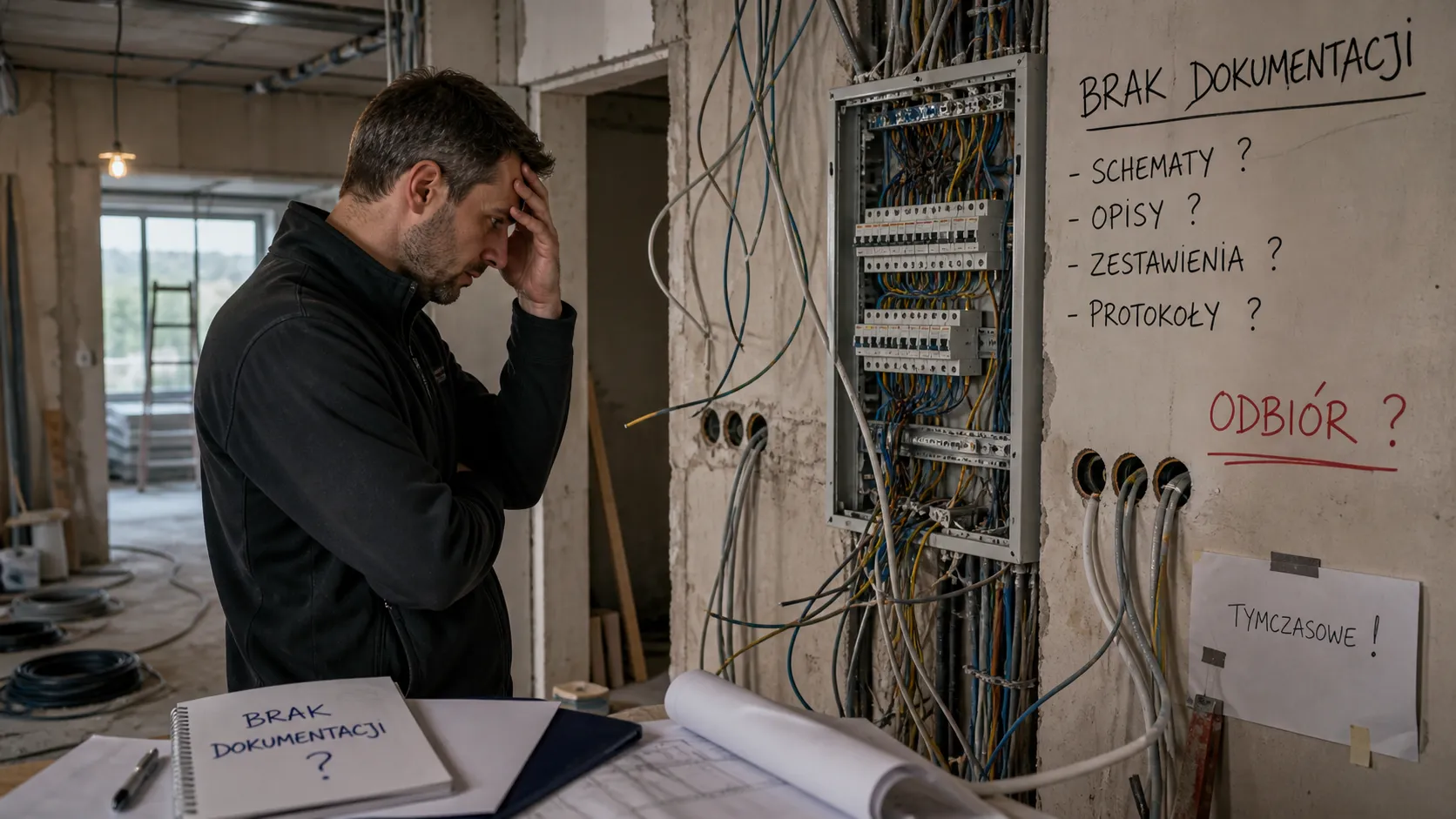 Problem – brak pomiarów elektrycznych